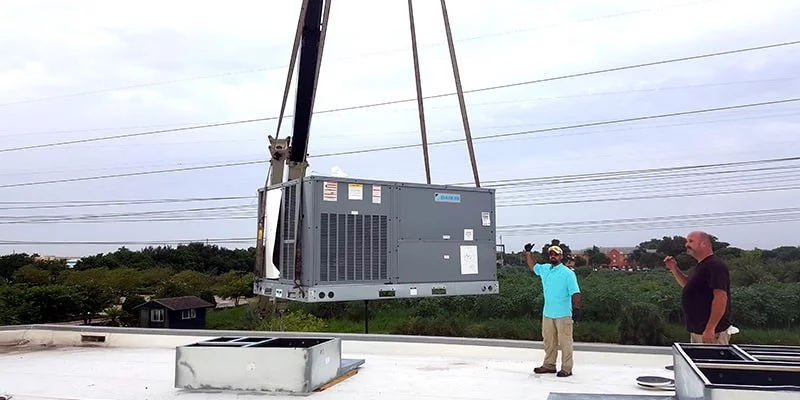 Rooftop AC Unit Installation